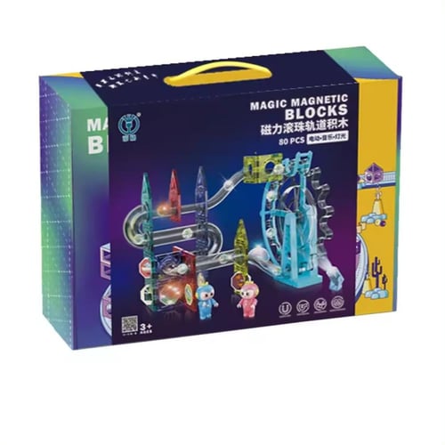 العاب تركيب مغناطيس 80 قطعة