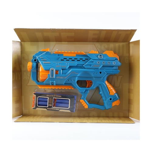 لعبة مسدس الرصاص الإسفنجي القابل للتجميع - DIY Min...