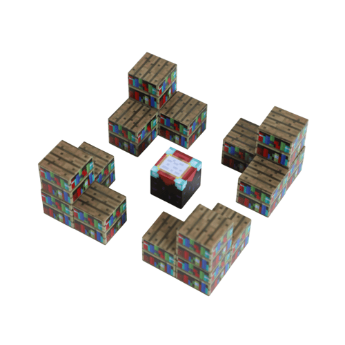 مجموعة مكعبات البناء 17 قطعة