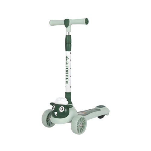 سكوتر أطفال بواجهة كرتونية مبتسمة