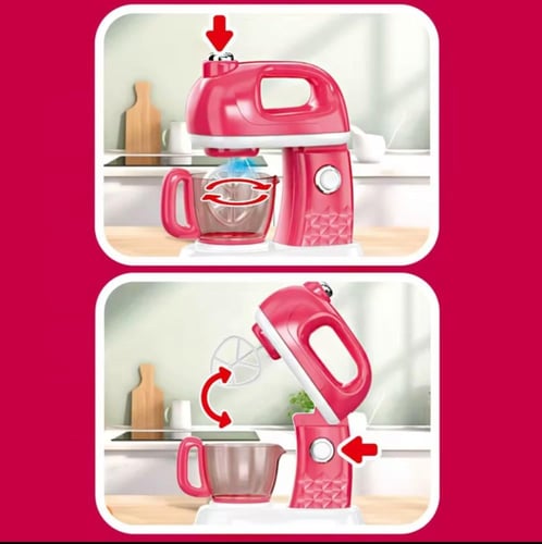 ماكينة قهوة وخلاط للأطفال