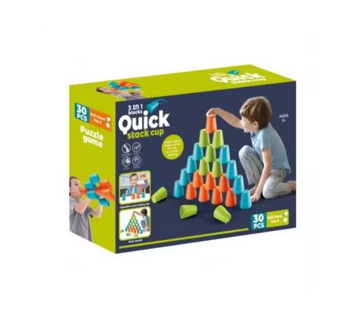 أكواب تكديس سريعة – 30 قطعة