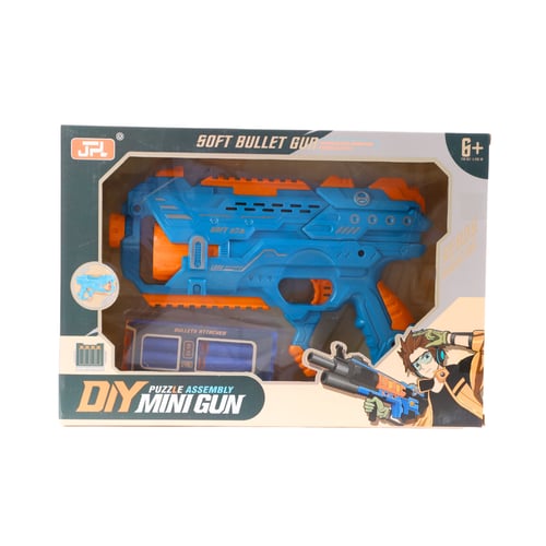 لعبة مسدس الرصاص الإسفنجي القابل للتجميع - DIY Min...