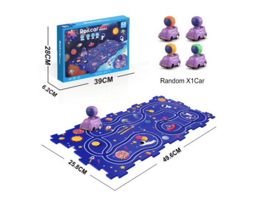 لعبة قطار على مسار الفضاء