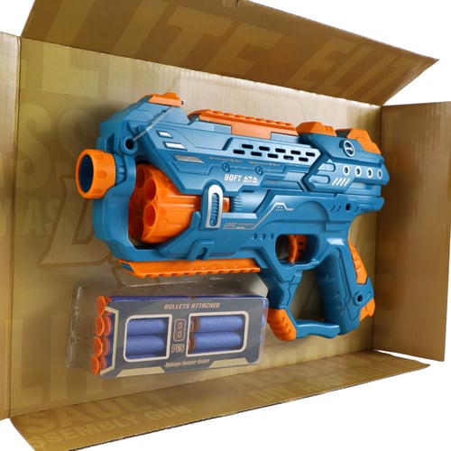 لعبة مسدس الرصاص الإسفنجي القابل للتجميع - DIY Min...