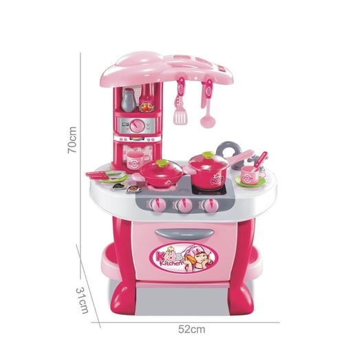 أدوات مائدة الطبخ في المنزل , مطبخ محاكي للواقع