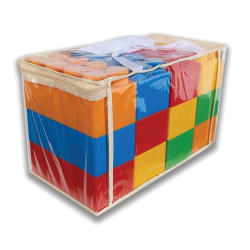 مكعبات بناء أطفال ملونة