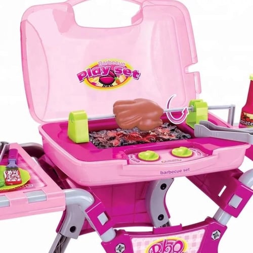 مجموعة ألعاب شواء مع ملحقاتها