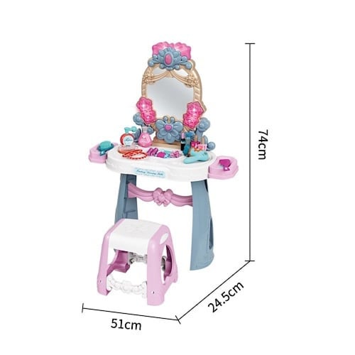 طاولة زينة للأطفال 33 قطعة