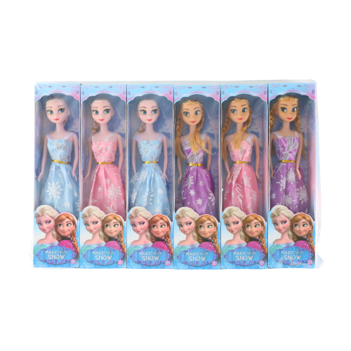 دمى فروزن للأميرات - 6 قطع