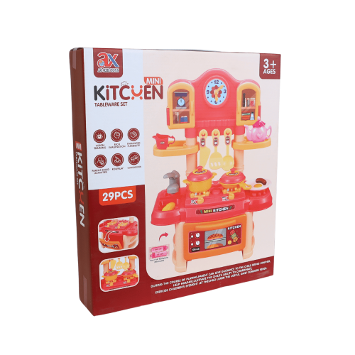 مطبخ اللعب الصغير - 29 قطعة