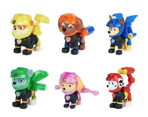 مجموعة شخصيات دراجات الأطفال - Moto Pups