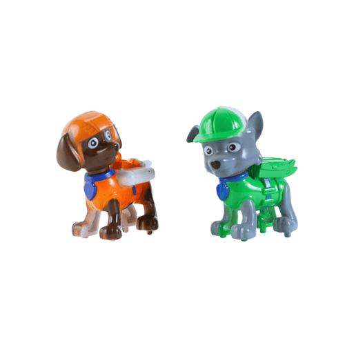 مجموعة شخصيات دورية الكلاب مع برج