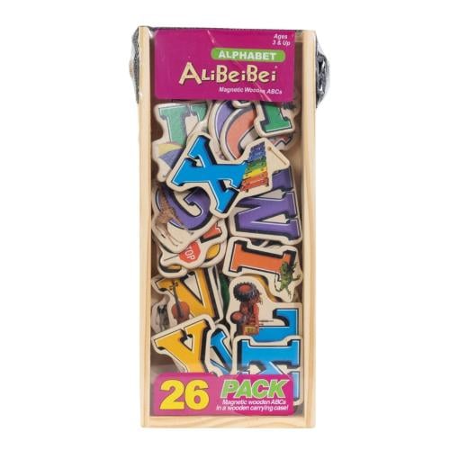 حروف إنجليزية خشبية