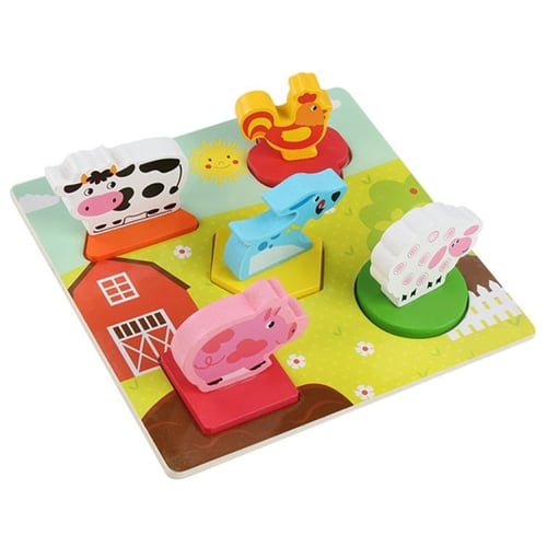 لعبة بازل بأشكال حيوانات