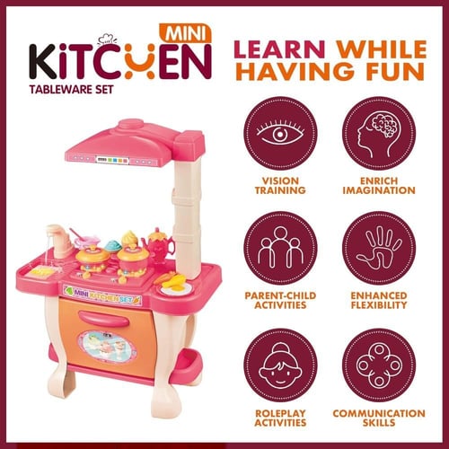 ألعاب المطبخ مع ملحقاته