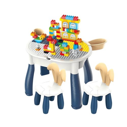 طاولة اطفال 6 في 1 كرسيين