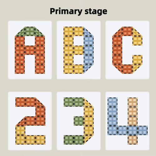 مكعبات مغناطيس شفافة