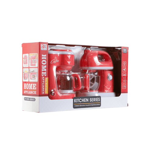 ماكينة قهوة وخلاط للأطفال