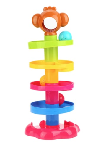 لعبة برج الكرات الملونة للأطفال الصغار