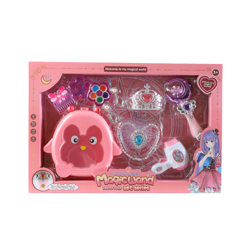 مجموعة مكياج وإكسسوارات للبنات