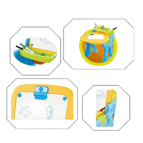 سبورة و طاولة مع كرسي