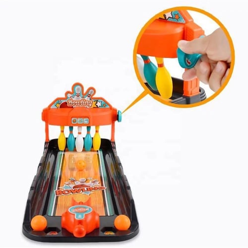 ألعاب البولينج المكتبي العائلي