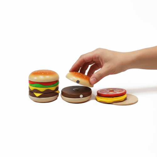 Magnetic Hamburger Fidget Slider (1 Pcs)