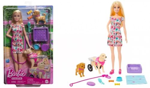 Barbie - Walk & Wheel Pet Playset