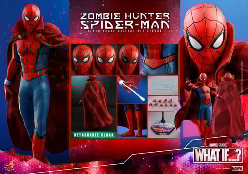 WHAT IF...? - ZOMBIE HUNTER SPIDEY SIXTH SCALE FIG...