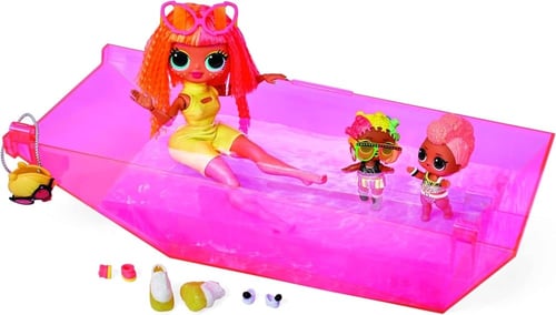 LOL Surprise OMG - (3 In 1) Party Cruiser Car With...