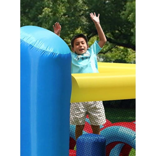 حلبة سباق نطاطة (Happy Hop Inflatable Playground)