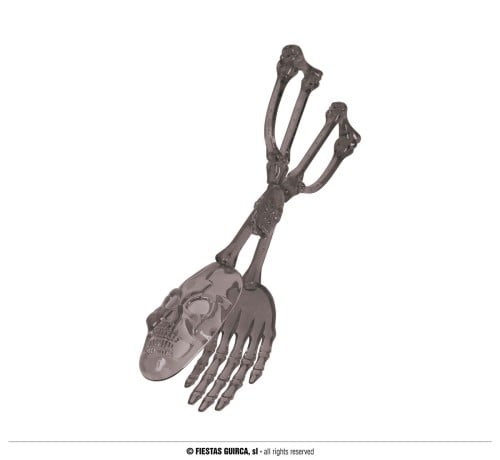 SALAD TONGS 28 CMS. GREY (24377)