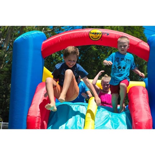 حلبة سباق نطاطة (Happy Hop Inflatable Playground)