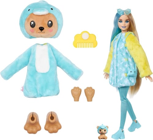 Barbie - Cutie Reveal Costume - Teddy Bear as Dolp...
