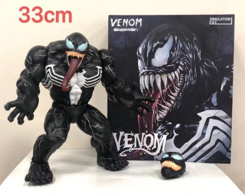 VENOM Big Size 33 CM (with 2 Head) (1Pcs)