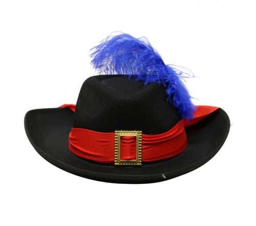 FELT MUSKATEER HAT (13544)