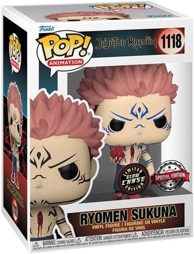 Funko Pop - Jujutsu Kaisen (1118) Sukuna with Hear...