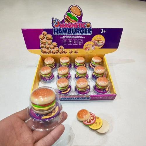 Magnetic Hamburger Fidget Slider (1 Pcs)