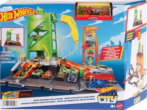 Hot Wheels - City - Super Recharge Fuel Station fr...