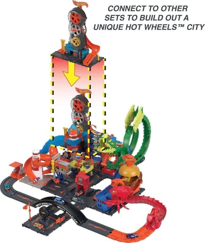 Hot wheels - City - Super Twist Tire Shop Playset