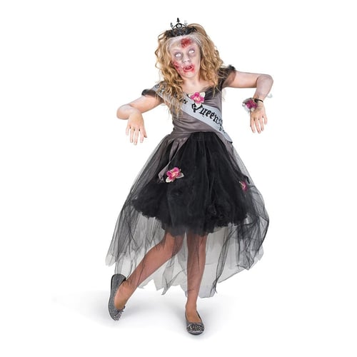 Mad Costumes Zombie Prom Queen Kids Halloween Cost...