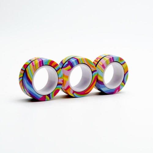 3 Finger Ring Magnetic Fidget