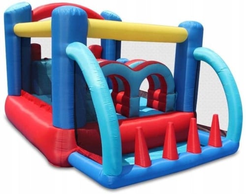 حلبة سباق نطاطة (Happy Hop Inflatable Playground)