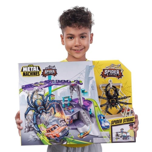 Zuru Metal Machines - Spider Strike Garage Playset
