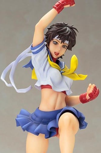 STREET FIGHTER SAKURA BISHOUJO STATUE