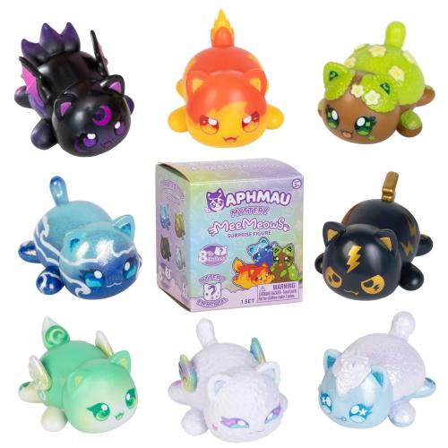 (1 Pcs) Aphmau Mystery MeeMeow Figures Elemental