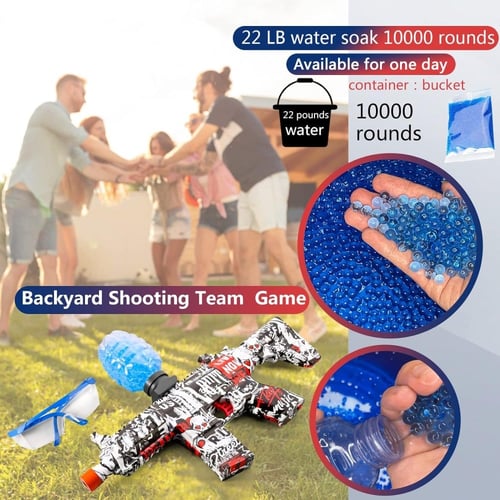 مسدس كرات ماء Electric Blaster Gun Water Gel (AX10...