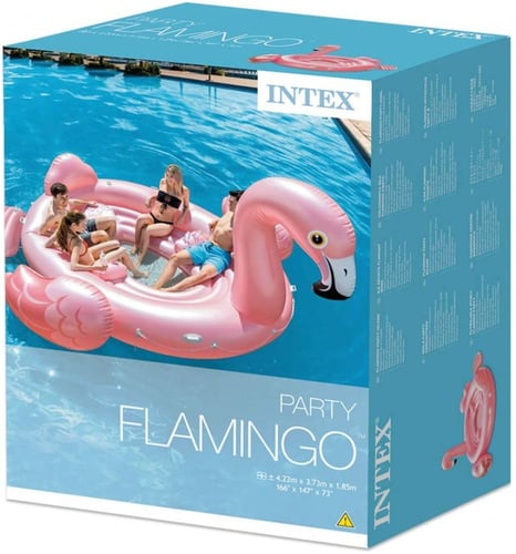 Intex Flamingo Party Island ‎422 x 373 x 185 cm
