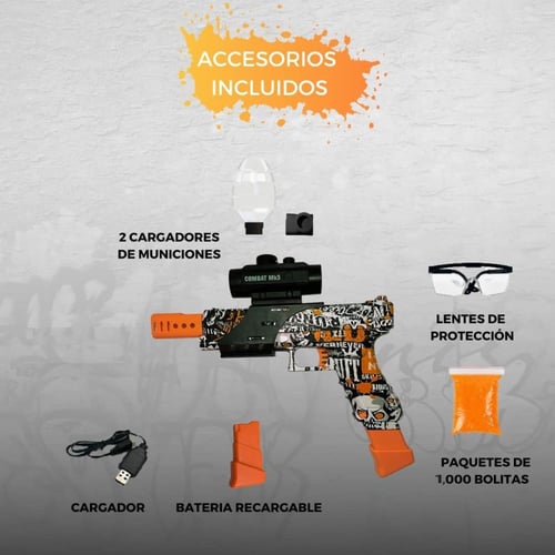 مسدس كرات ماء Crystal Bullet Balls (AX1037)